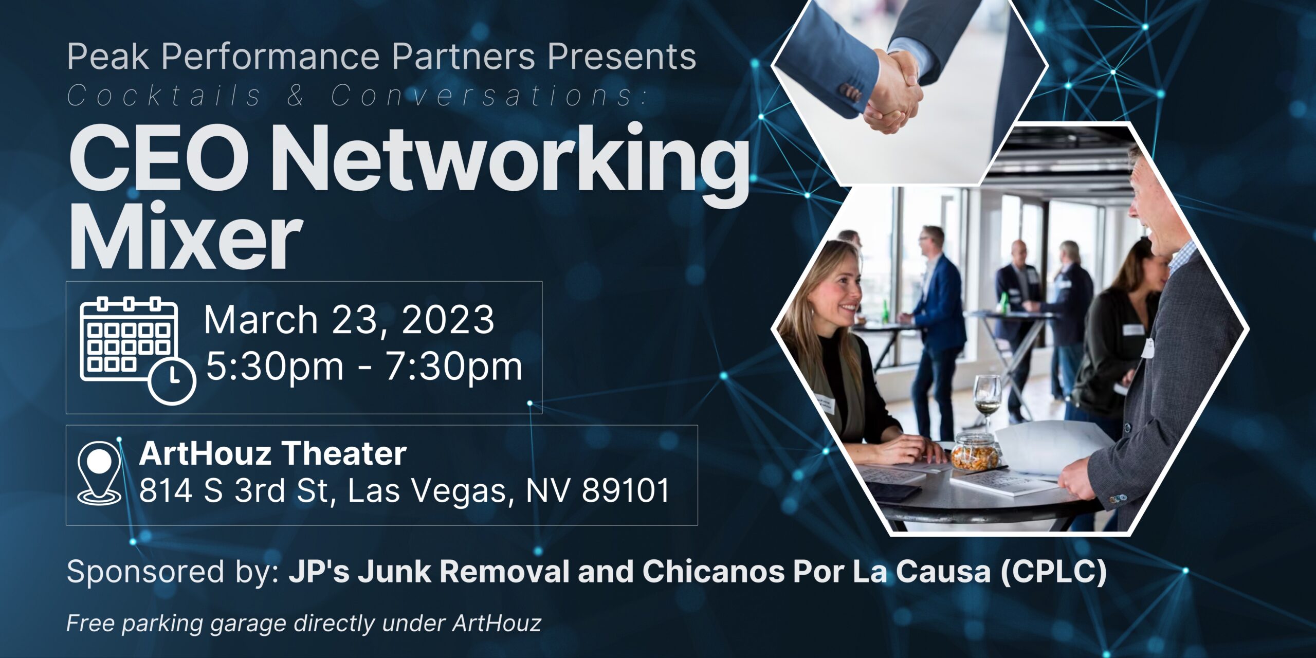 CEO Networking Mixer - Cocktails & Conversations
